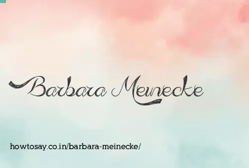 Barbara Meinecke