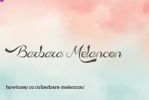 Barbara Melancon