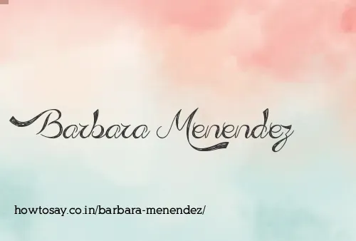 Barbara Menendez