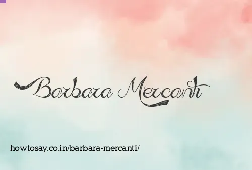 Barbara Mercanti
