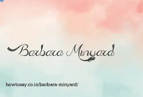Barbara Minyard