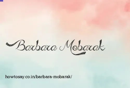 Barbara Mobarak