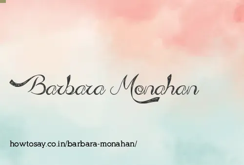 Barbara Monahan