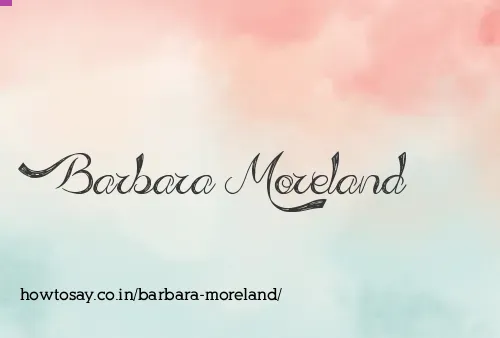 Barbara Moreland