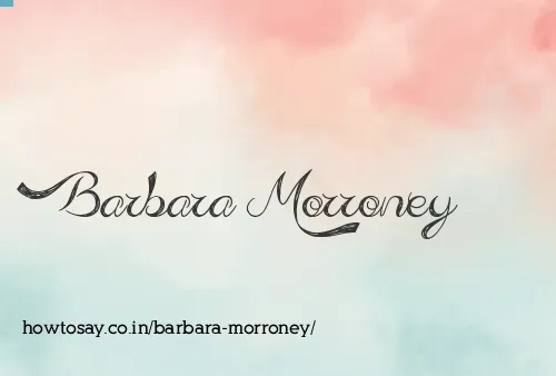 Barbara Morroney