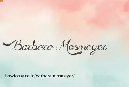 Barbara Mosmeyer