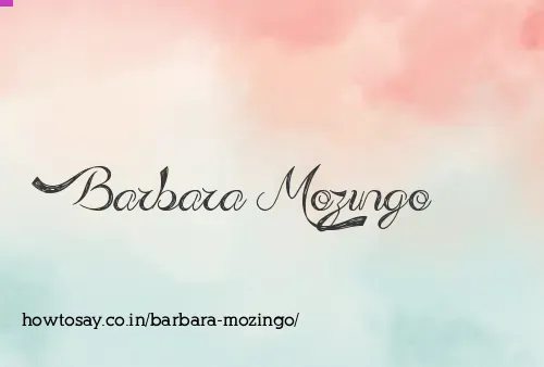 Barbara Mozingo