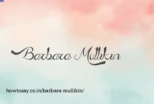 Barbara Mullikin