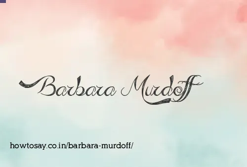 Barbara Murdoff