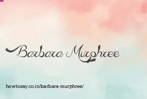 Barbara Murphree