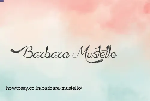Barbara Mustello
