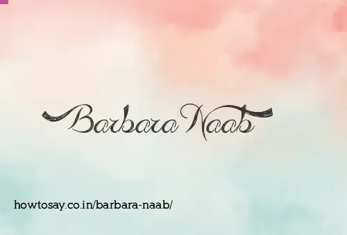 Barbara Naab