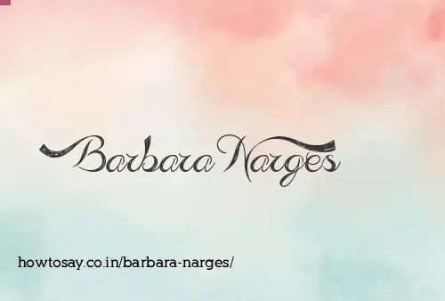 Barbara Narges