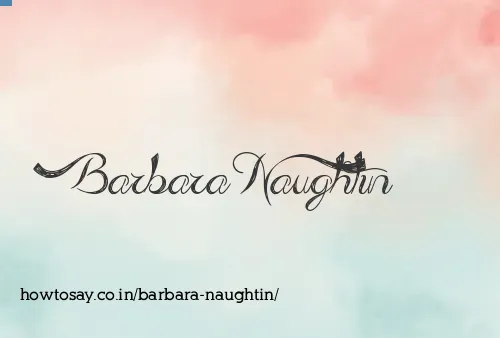 Barbara Naughtin