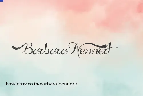 Barbara Nennert