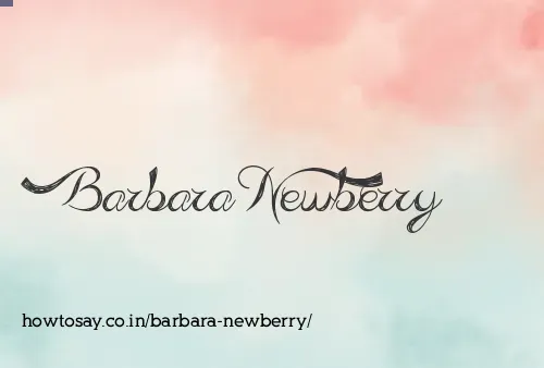 Barbara Newberry