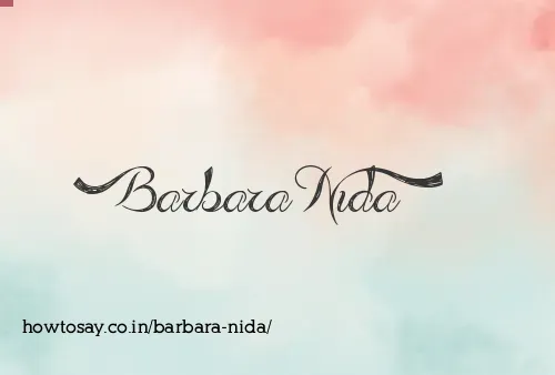 Barbara Nida