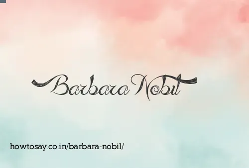 Barbara Nobil