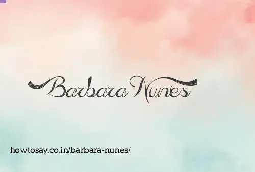 Barbara Nunes
