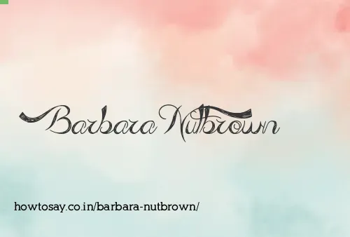 Barbara Nutbrown