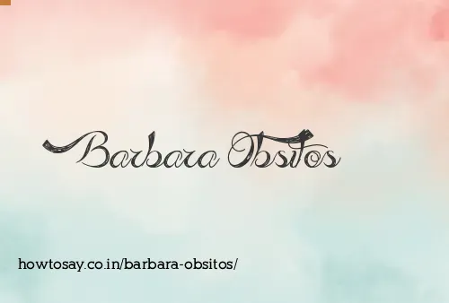 Barbara Obsitos
