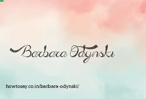 Barbara Odynski