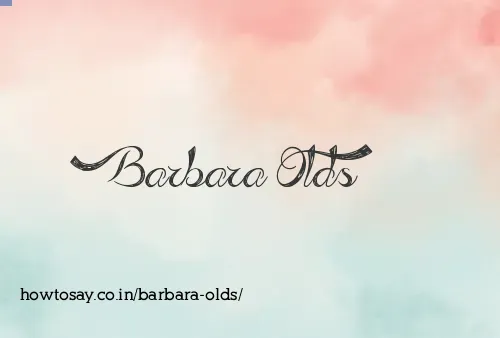 Barbara Olds