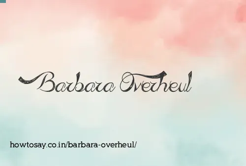 Barbara Overheul