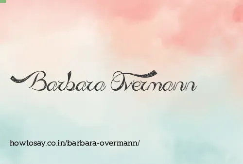 Barbara Overmann