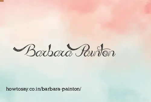 Barbara Painton