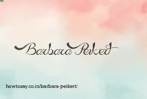 Barbara Peikert