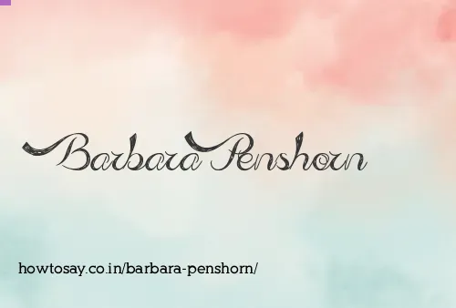 Barbara Penshorn