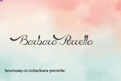 Barbara Perrella