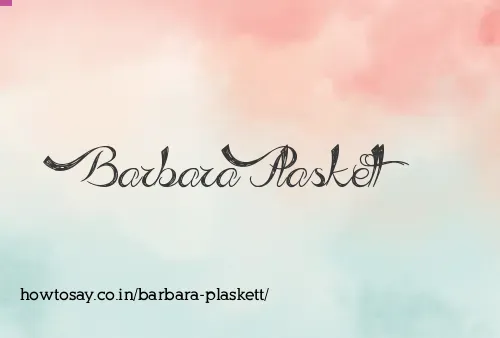 Barbara Plaskett