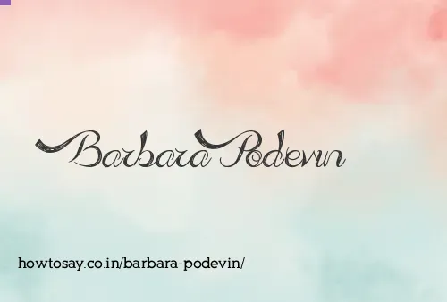 Barbara Podevin
