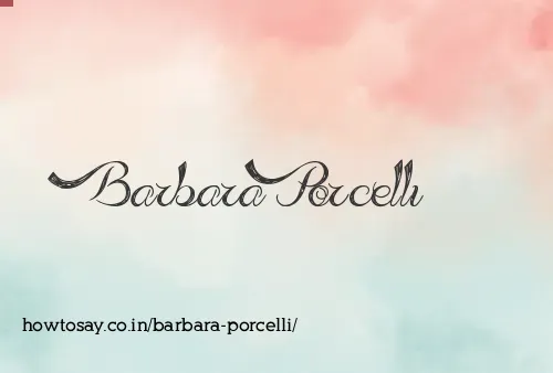 Barbara Porcelli