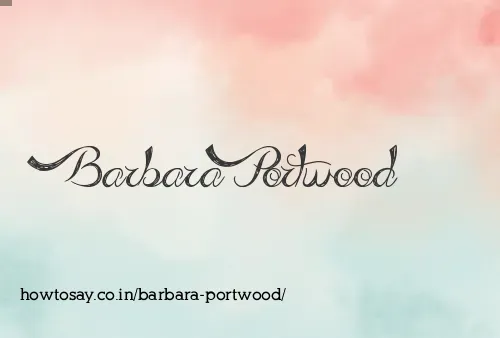 Barbara Portwood