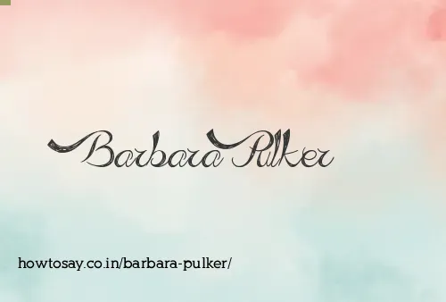 Barbara Pulker