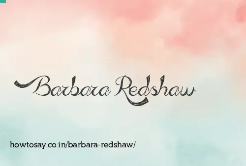 Barbara Redshaw
