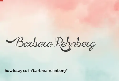 Barbara Rehnborg