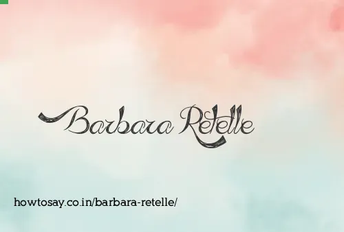 Barbara Retelle