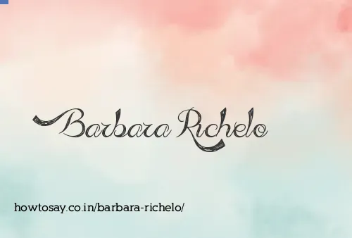 Barbara Richelo