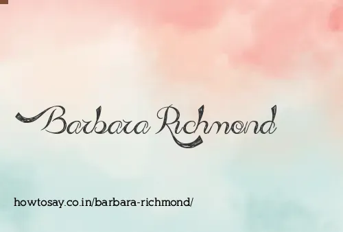 Barbara Richmond