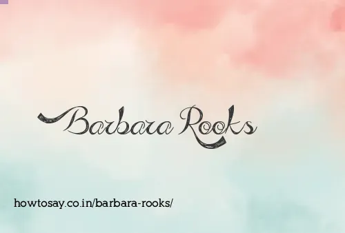 Barbara Rooks