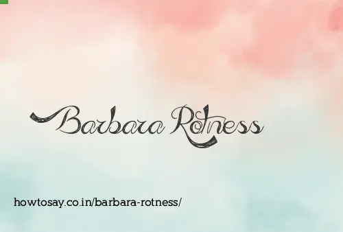 Barbara Rotness
