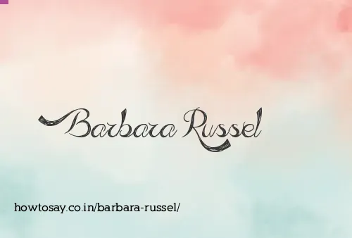 Barbara Russel
