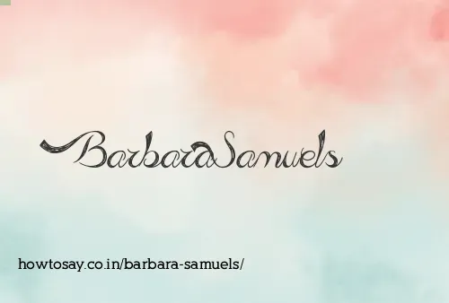 Barbara Samuels