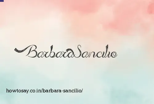 Barbara Sancilio