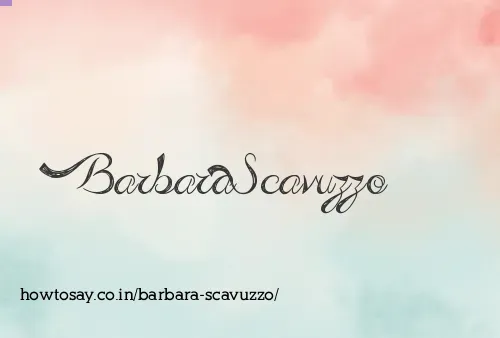 Barbara Scavuzzo
