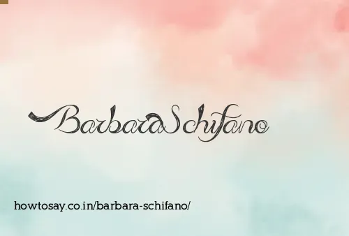 Barbara Schifano